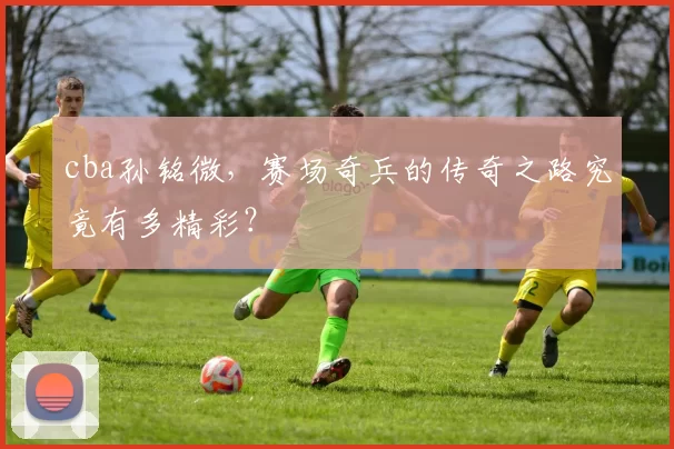 cba孙铭微,赛场奇兵的传奇之路究竟有多精彩?